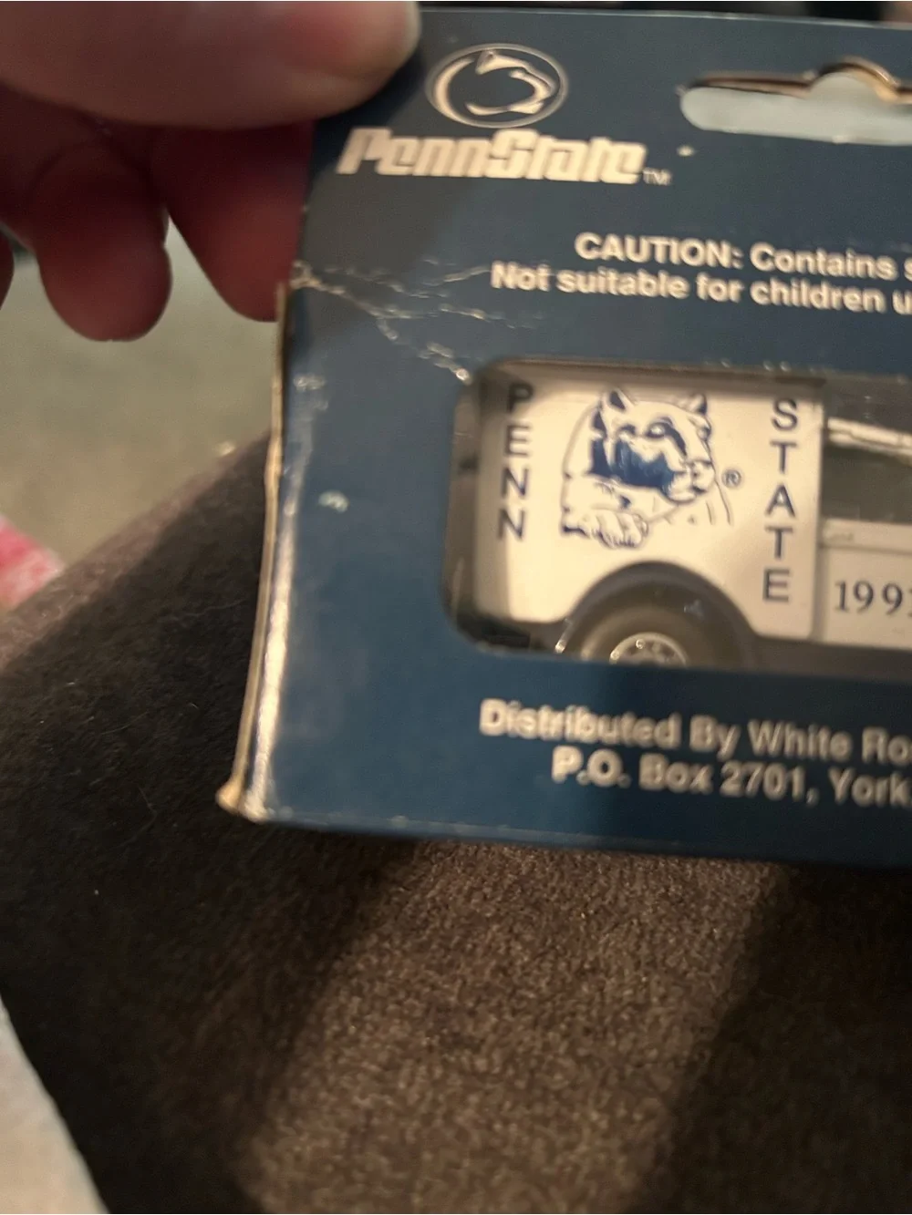 Matchbox Penn State Collectible Die-Cast Delivery Truck - White & Blue